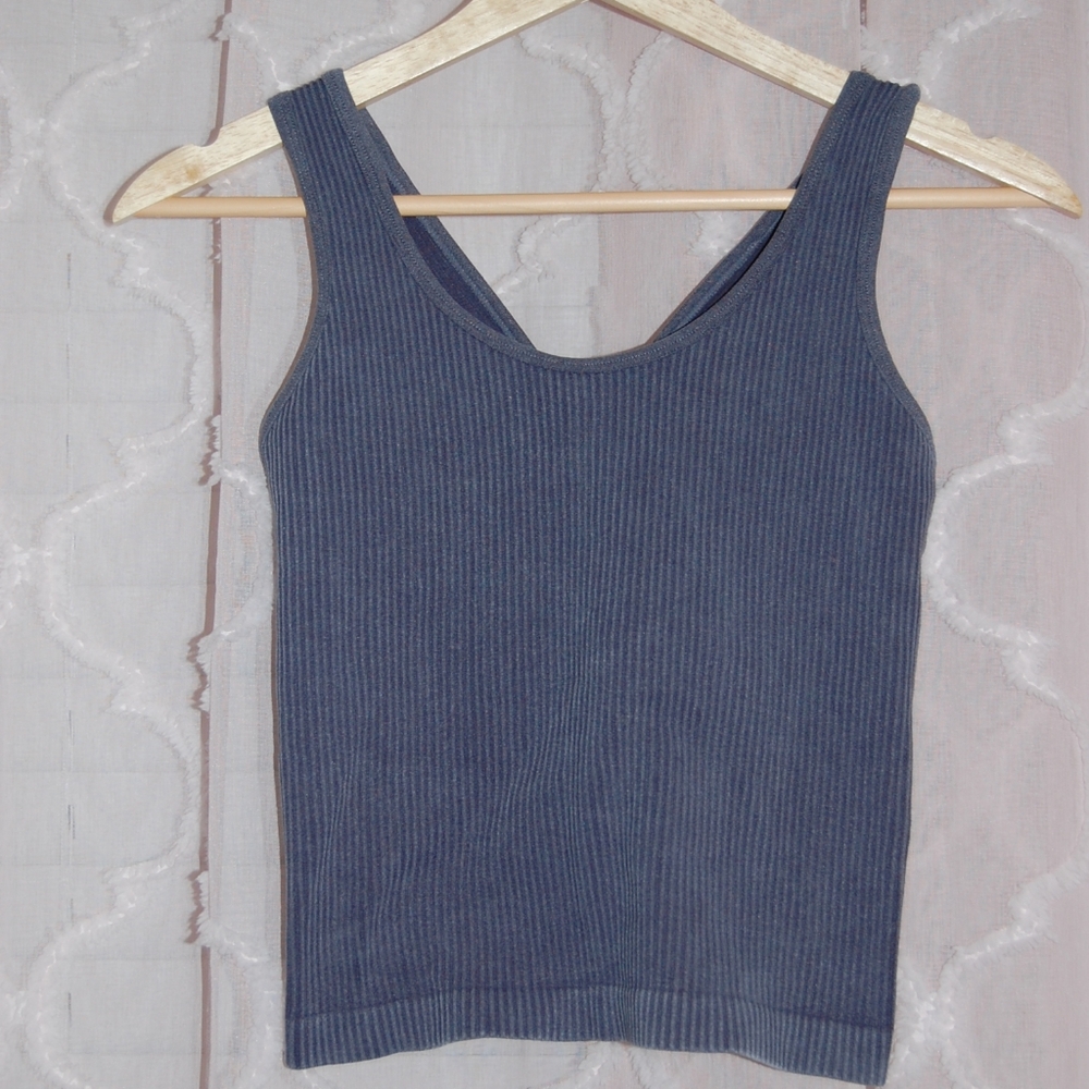 Blue tank top